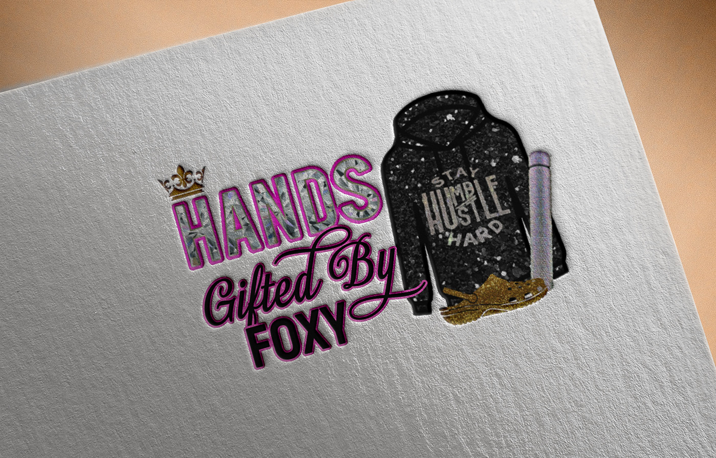 bottle by FIFTED Foxy Glitter hands hoodie shoes