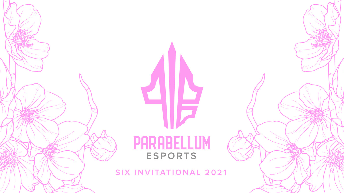 branding  esports graphic design  merchandise Parabellum Rainbow Six