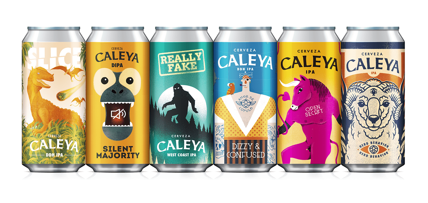 beer beer can Beer Packaging branding  brewery cerveza craft beer identity ILLUSTRATION  Packaging