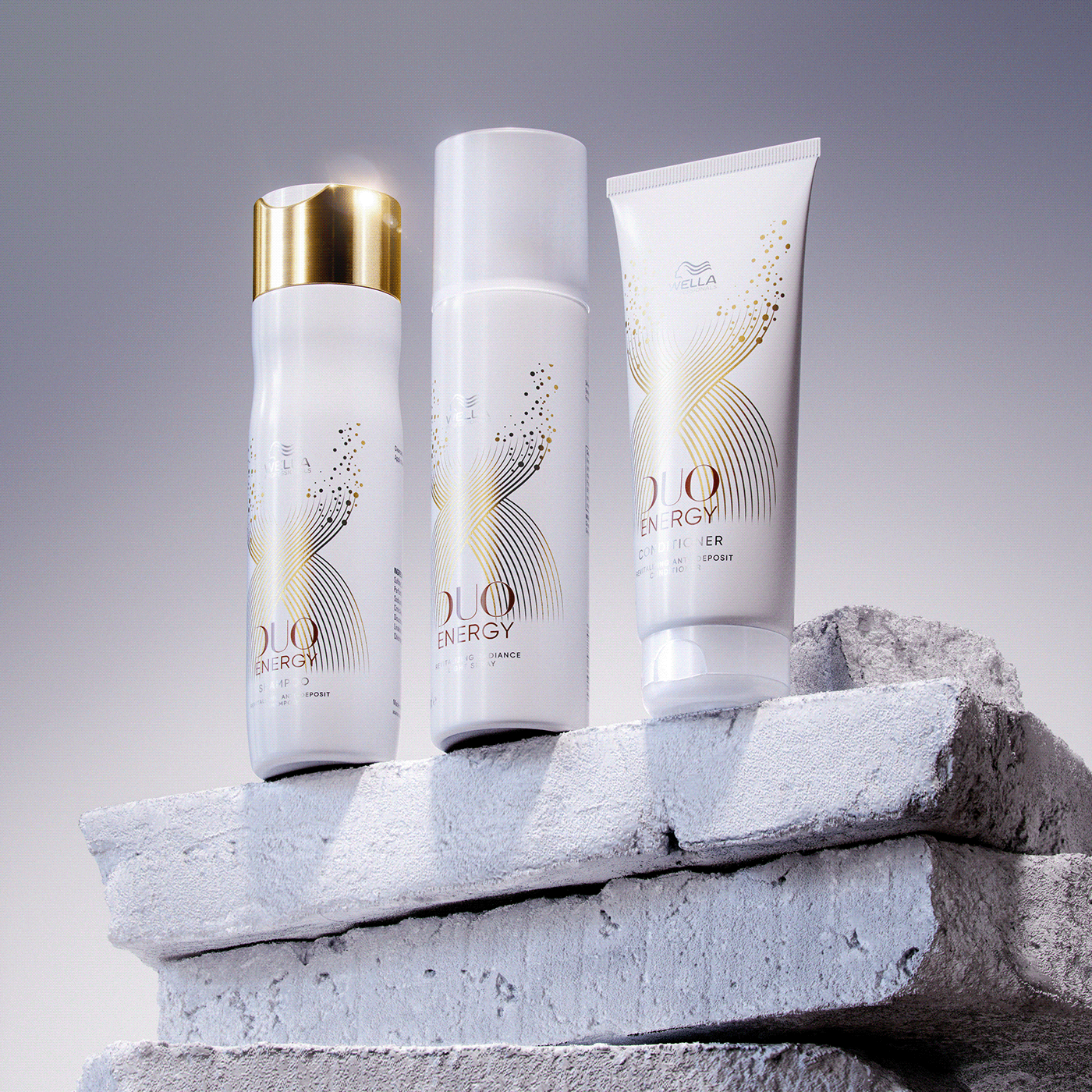Render visualization cosmetics Packaging beauty shampoo conditioner Hair Care skin