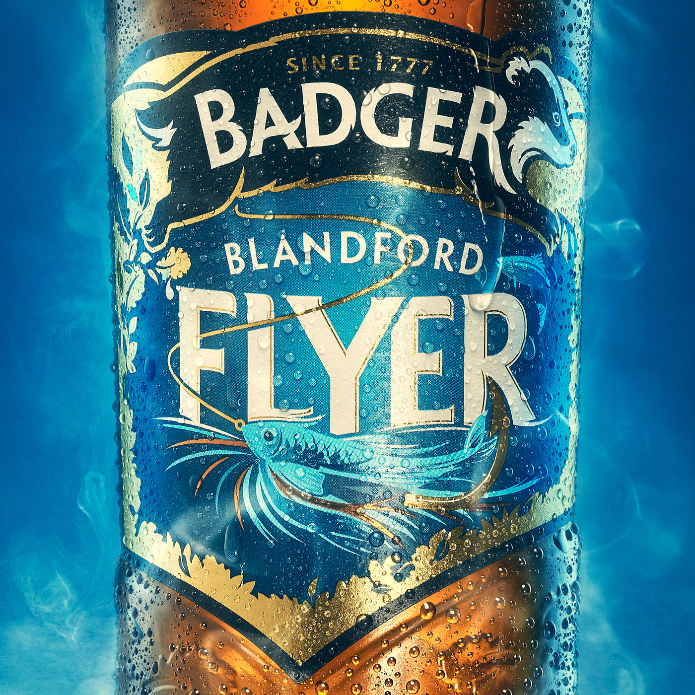 Bottle of Beer beer bottle badger Badger Beer product
