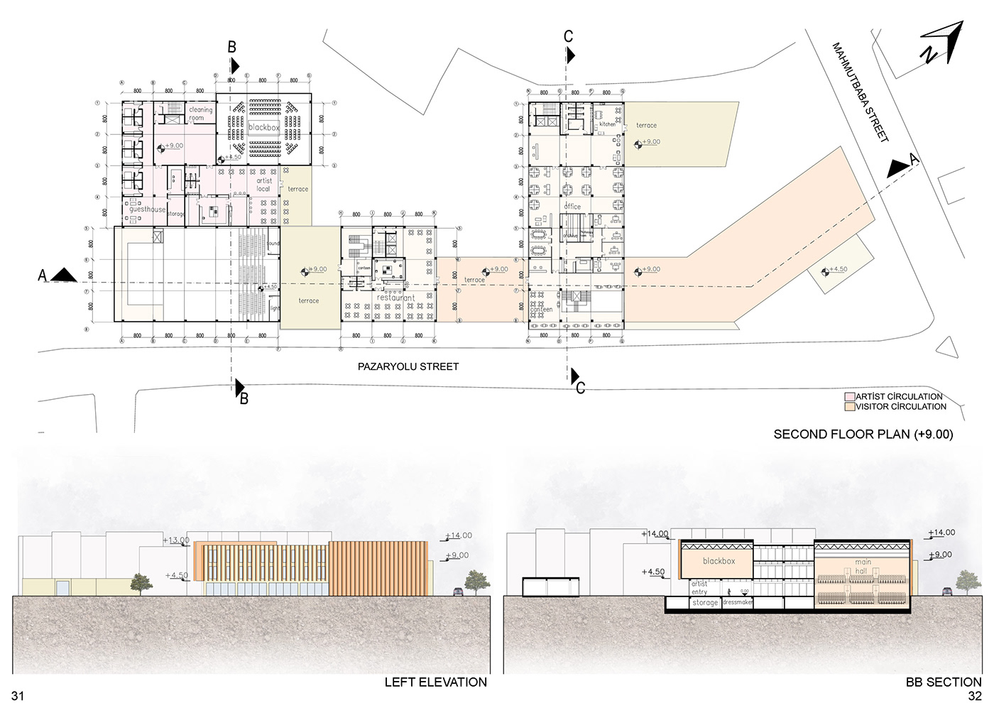 architecture CV design illustrasyon mimari portfolio portfolyo Render student project tasarım
