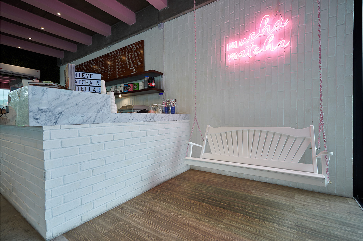 matcha design branding  Coffee cafe restaurant bakery