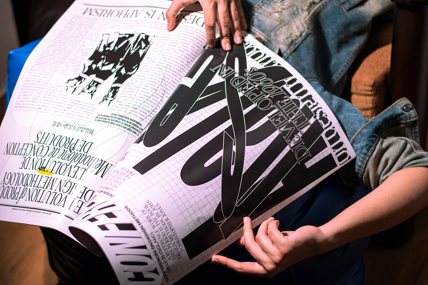 editorial magazine print typography
