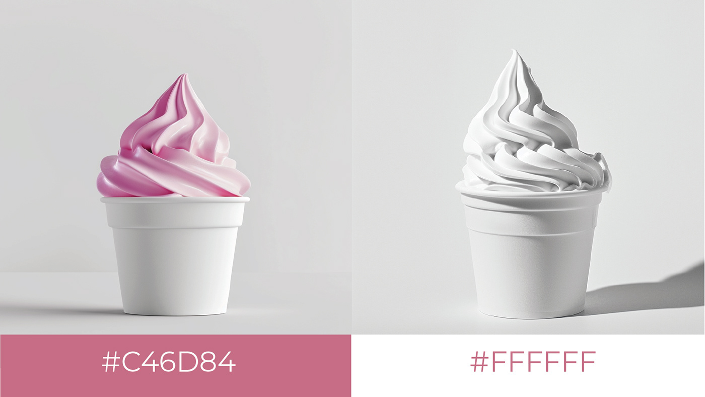 Logo Design Graphic Designer adobe illustrator frozen yogurt
