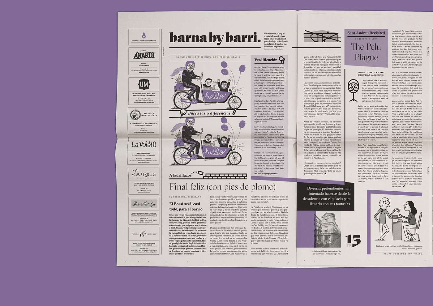 newspaper editorial Icon Layout grid independent press barcelona egiptian bold