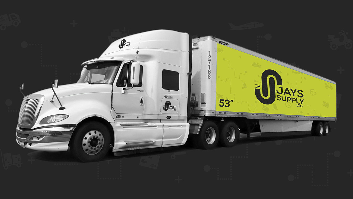 brand identity branding  Cargo container delivery Logistics transportation Brand identity designer business corporative