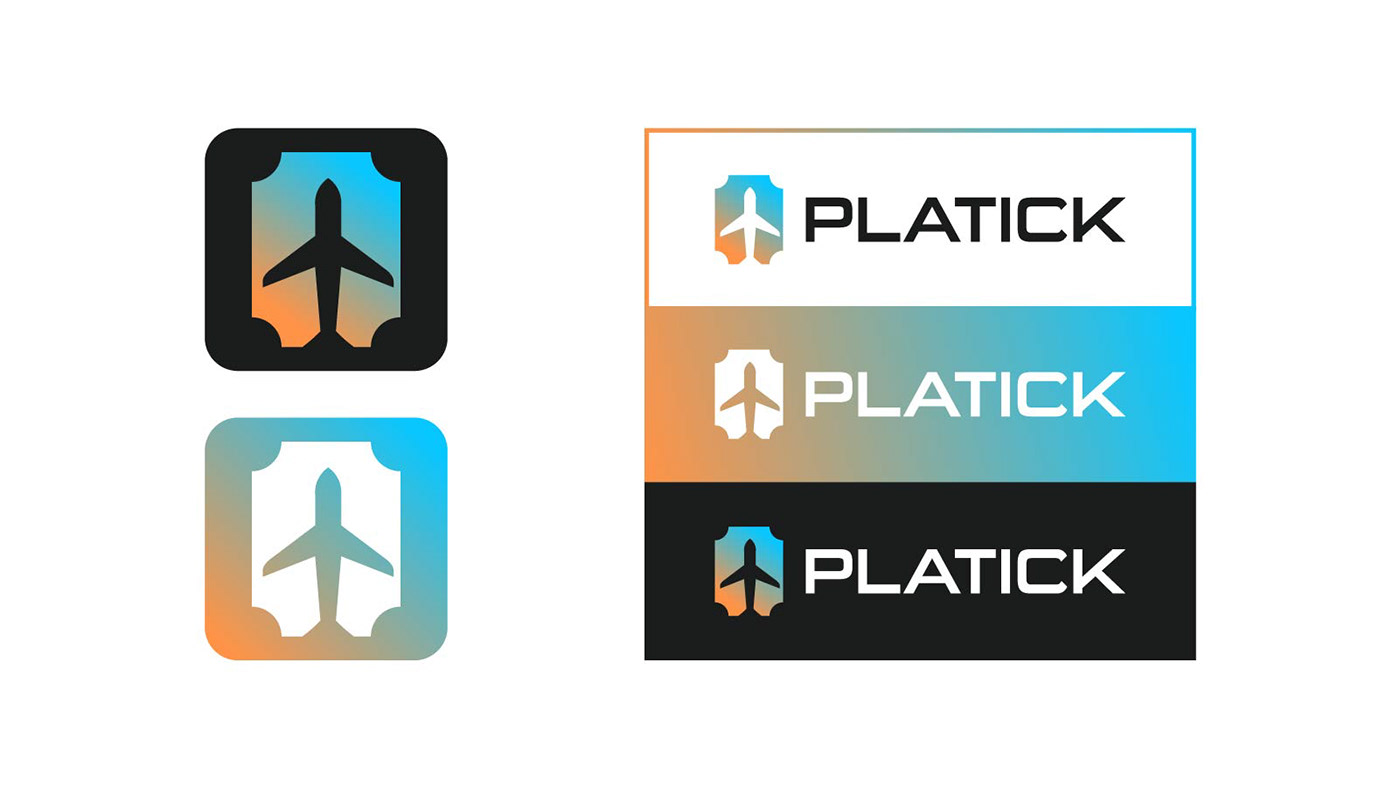 logo Logo Design plane ticket software Travel Modern Logo business agency Startup Company