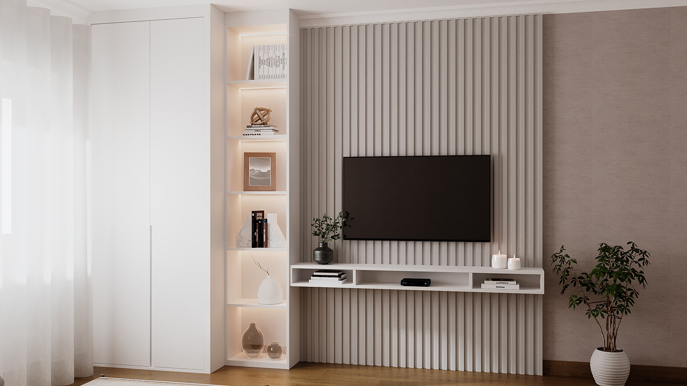 Bedroom interior visualization Render interior design  CGI archviz modern architecture corona 3ds max