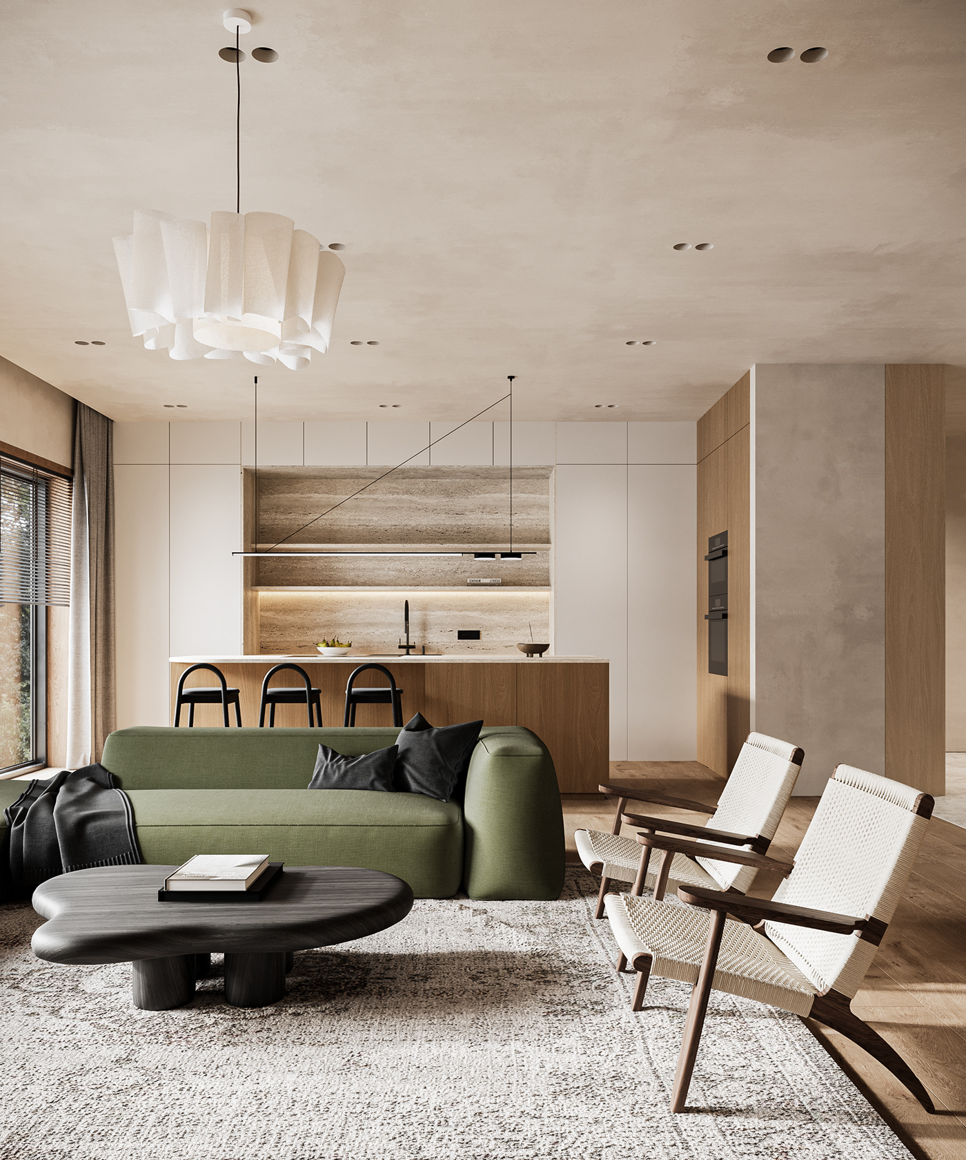 3dsmax architecture design home house interiordesign interiors living room minimal visualization