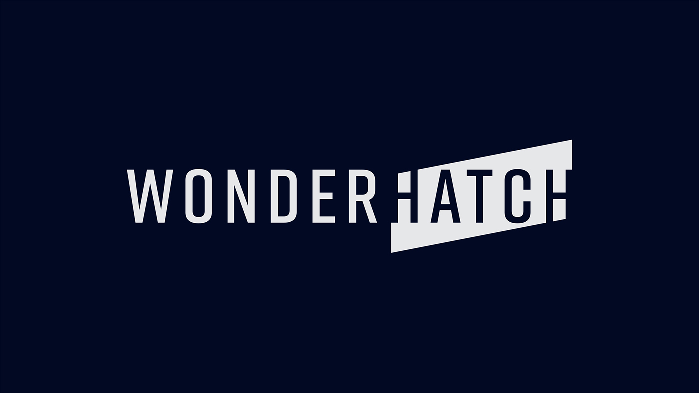 wonderhatch branding  logo graphics bold Photography  Film  