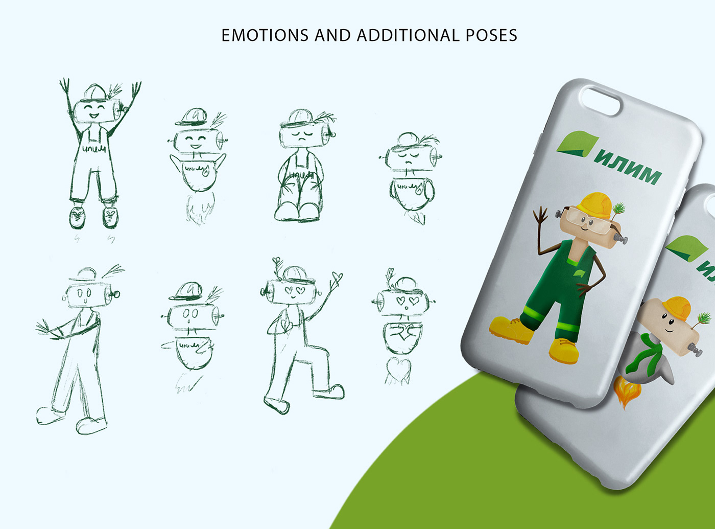 Emotions and poses