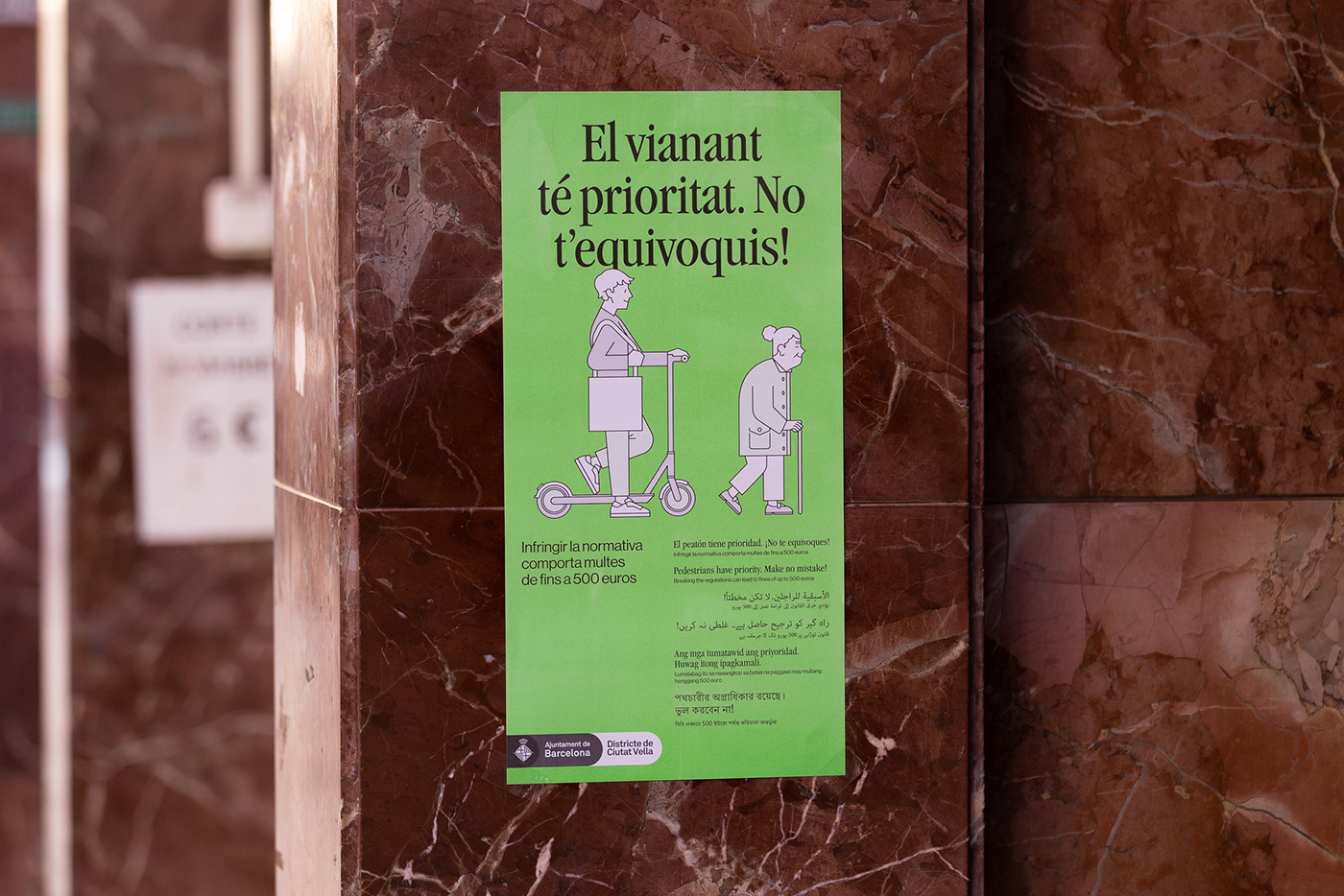 barcelona forma pedestrians priority
