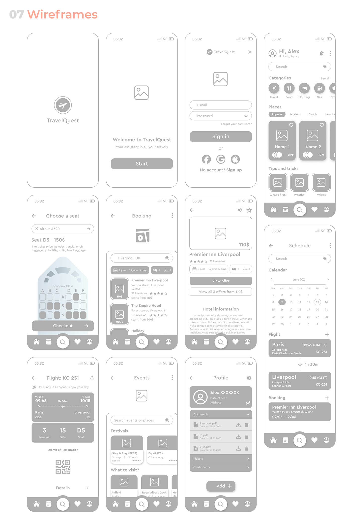 UI/UX Figma user interface Web Design  Travel app design mobile design user experience Mobile app