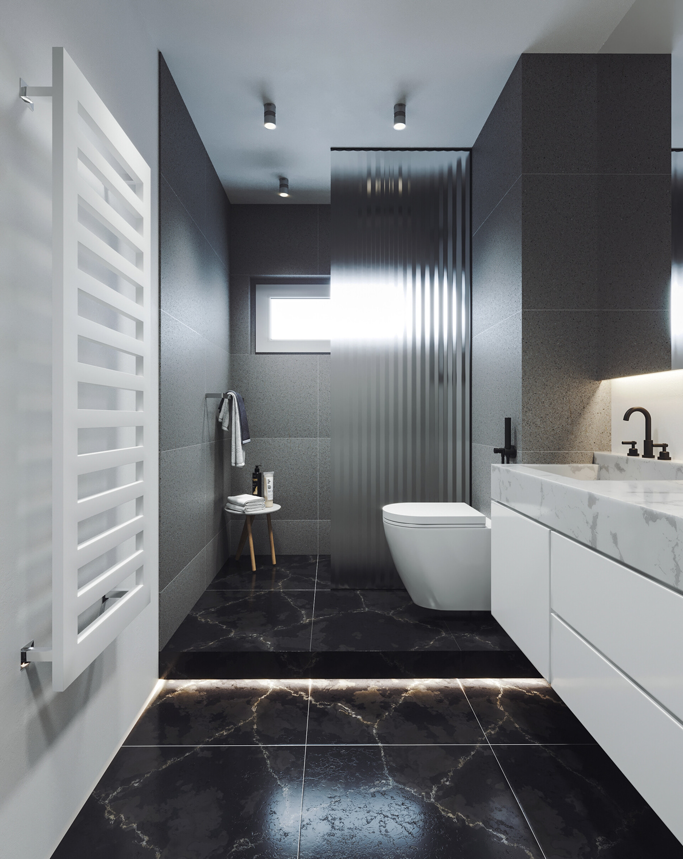 3D 3ds max architecture archviz bathroom corona interior design  photorealism visualization vray