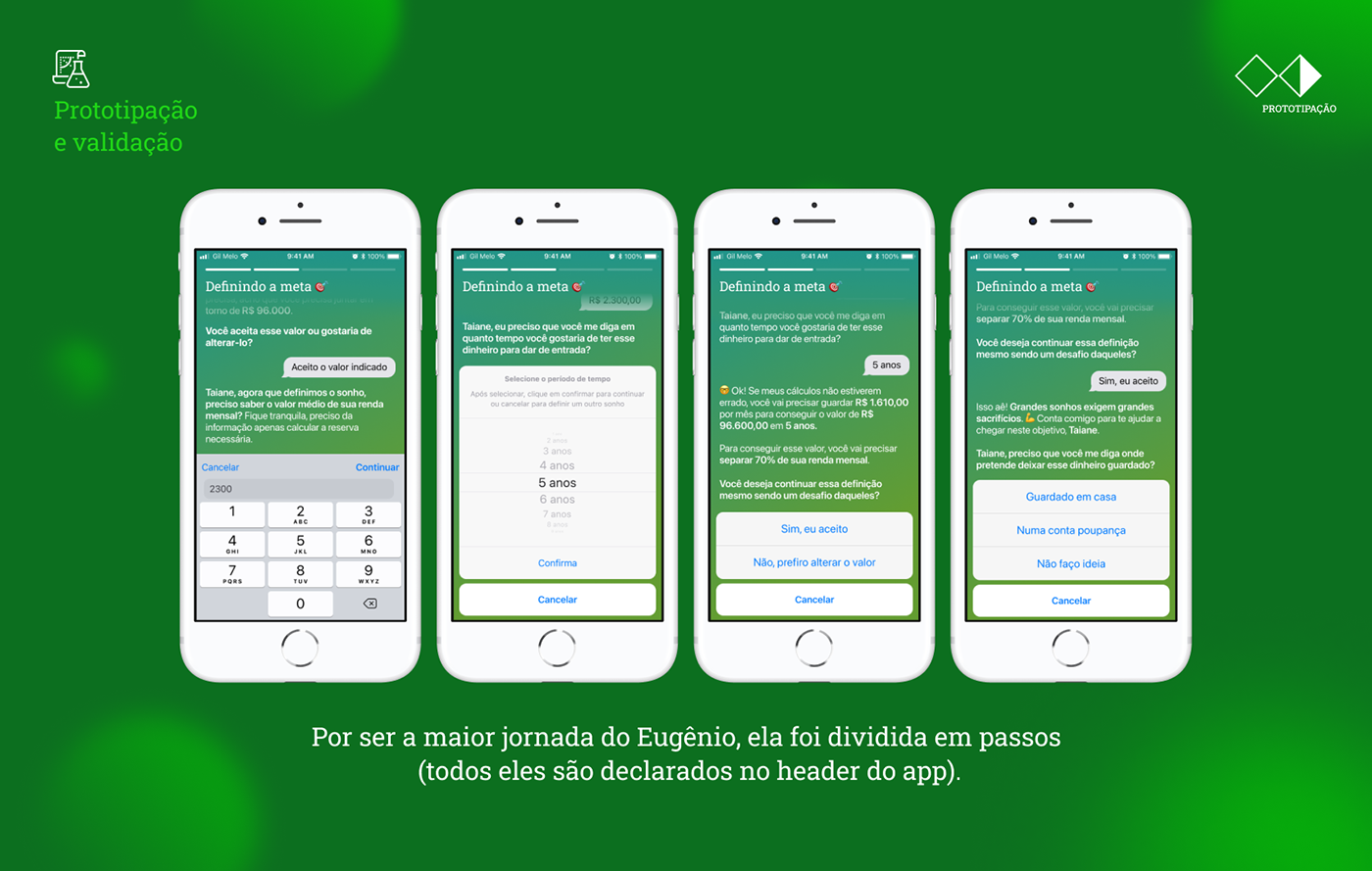 app Chatbot design orama research UI ux