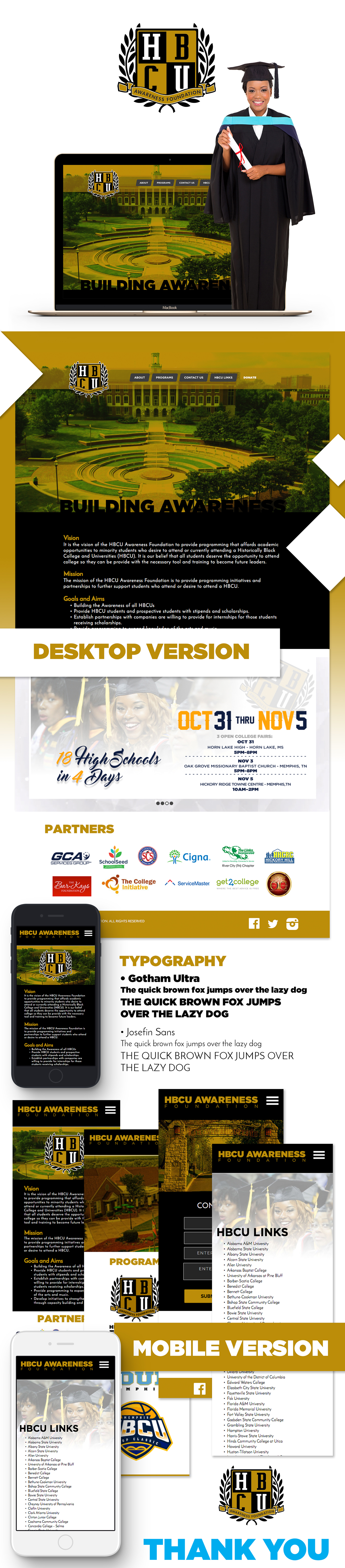 HBCU college University nonprofit Memphis Web Design 
