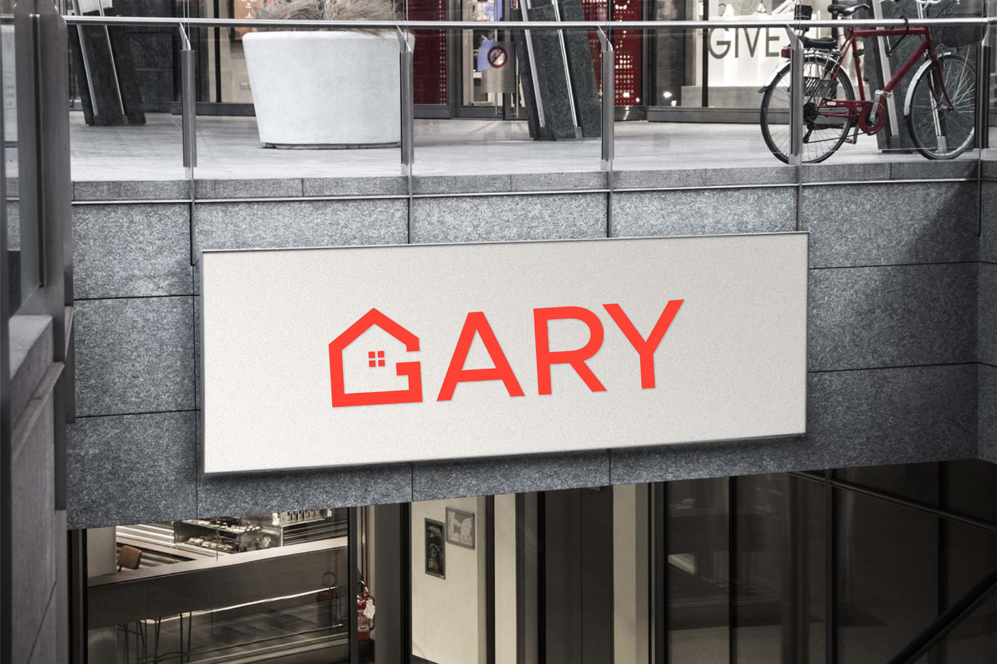 Gary Real Estate Logo design & identity Design