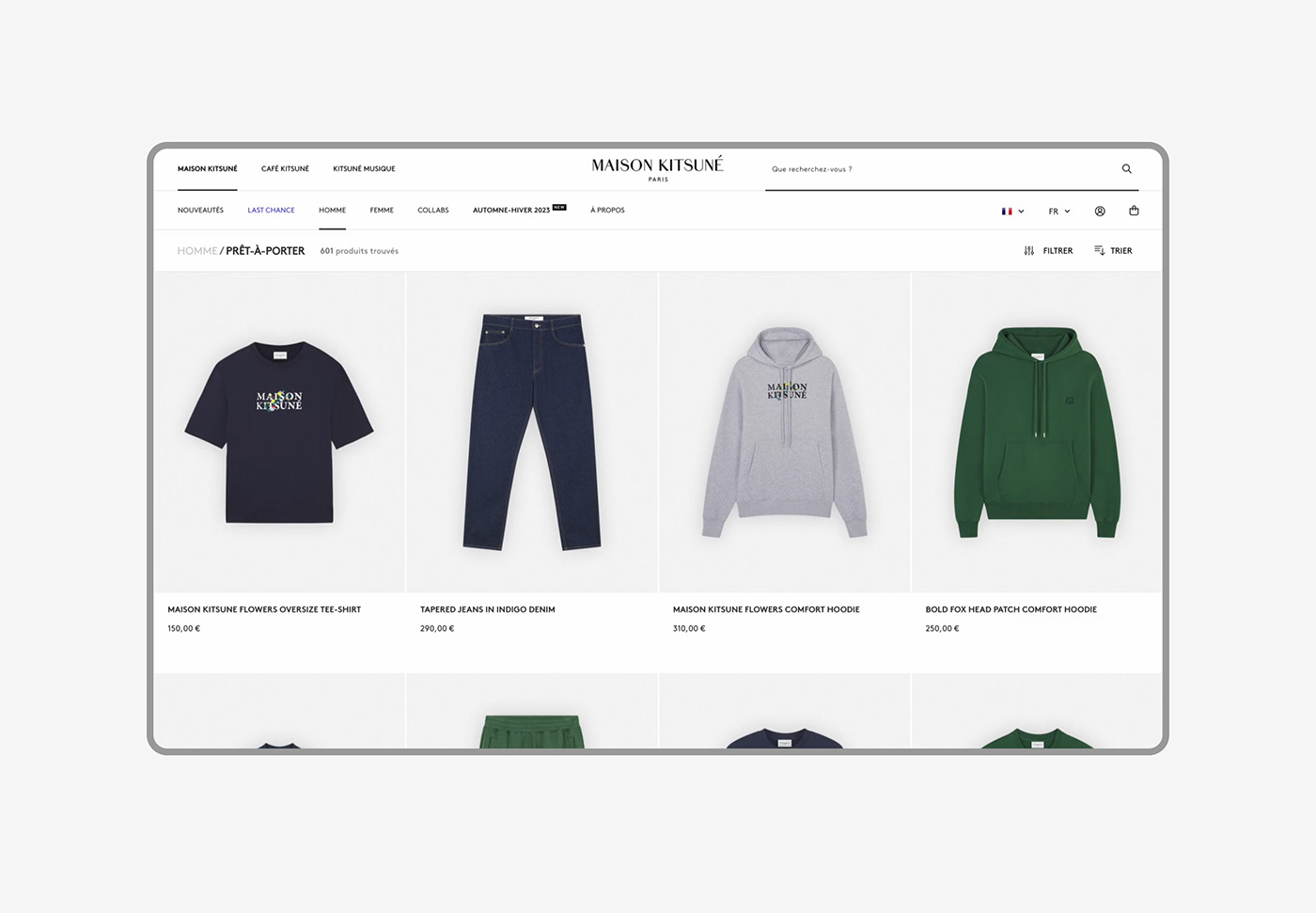 Fashion  Webdesign ui design Figma user interface Website