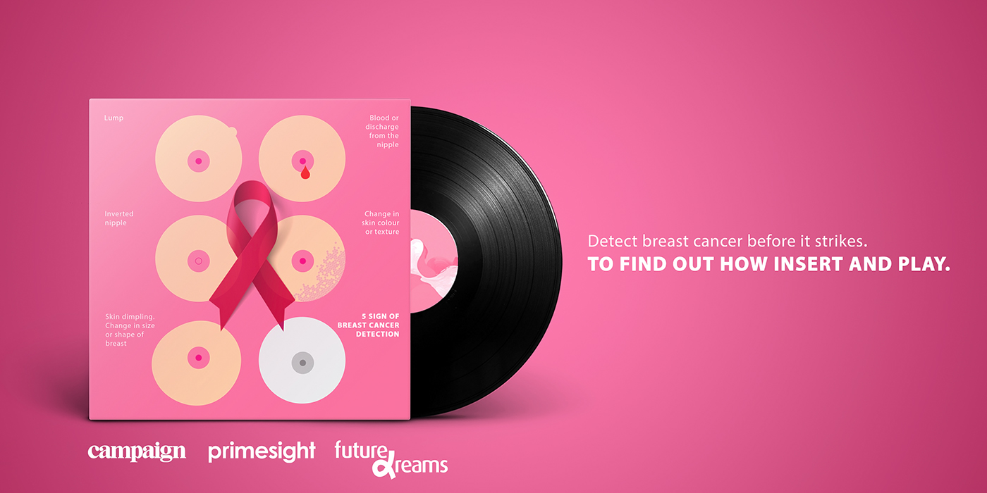 artwork Future Dreams Primesight campaign Ultimate Canvas breast cancer awareness Reconcept graphicdesign wacom #CreativeCloud