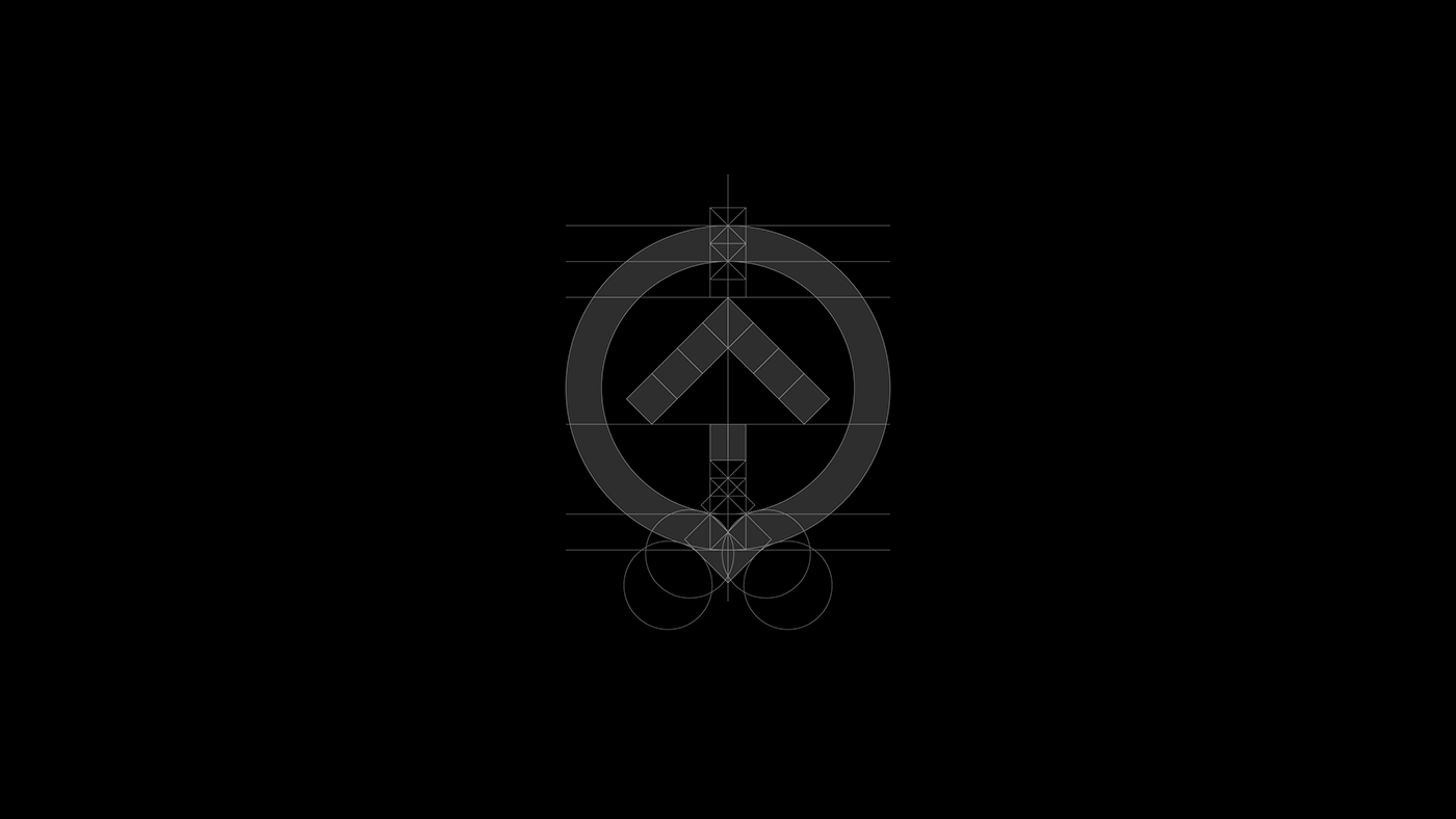 branding  geometry Golden Ratio grids guidelines logo Logotype marca simmetry logofolio