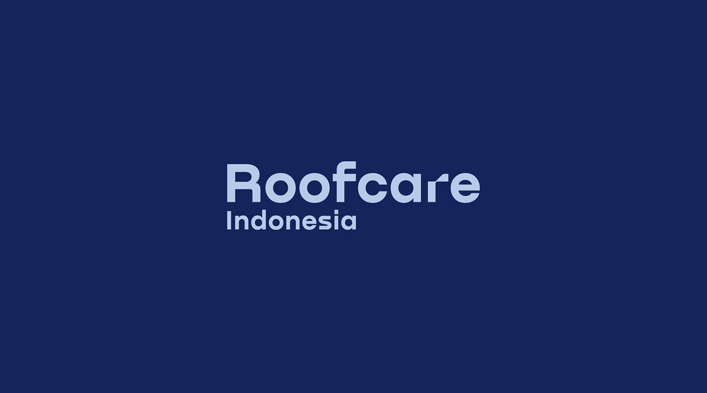 graphic design  roofing indonesia corporate branding  Stationery creative design logo brownfoxstudio