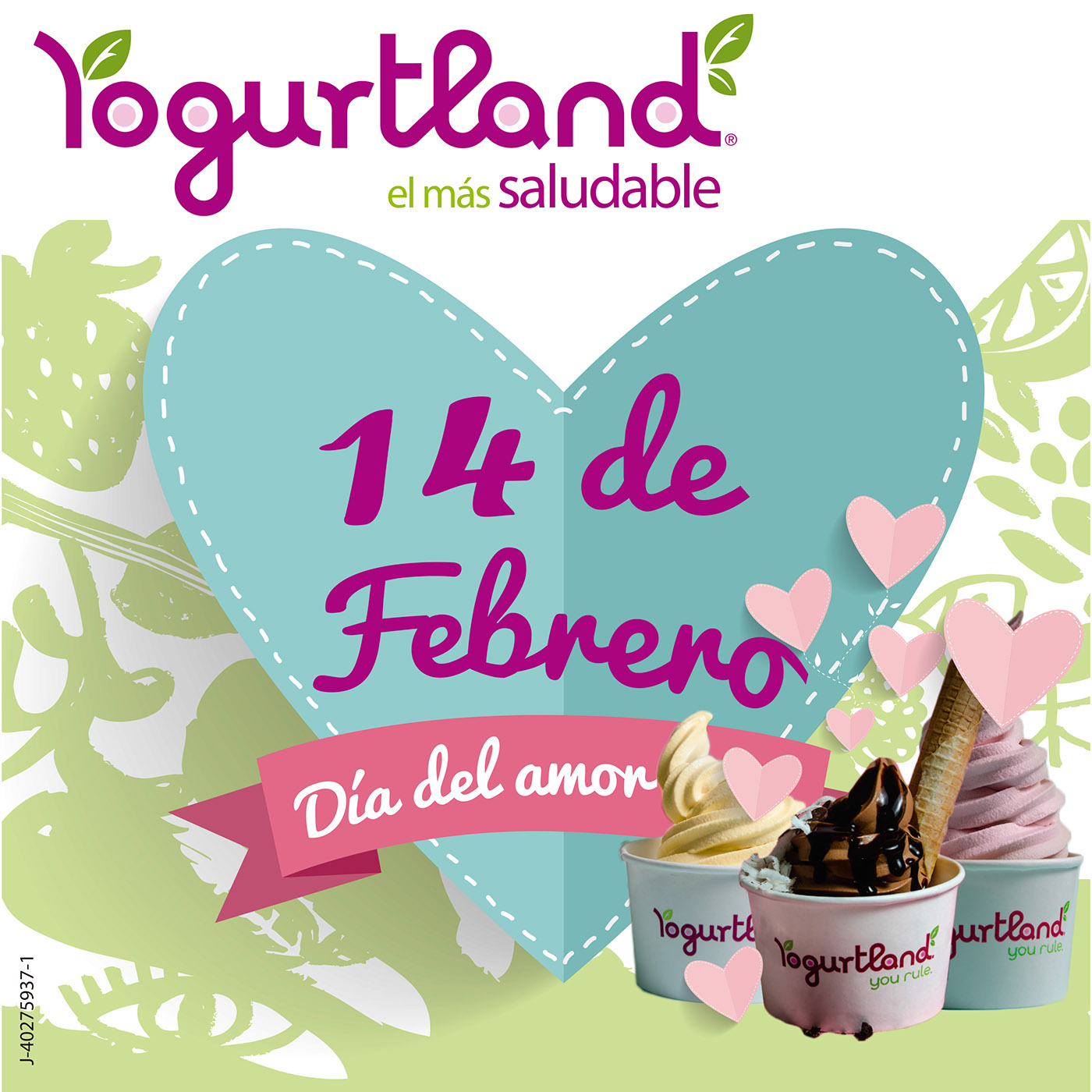 yogurtland diseño diseñografico Campaña helados yogurt publicidad Nintendo mario toad