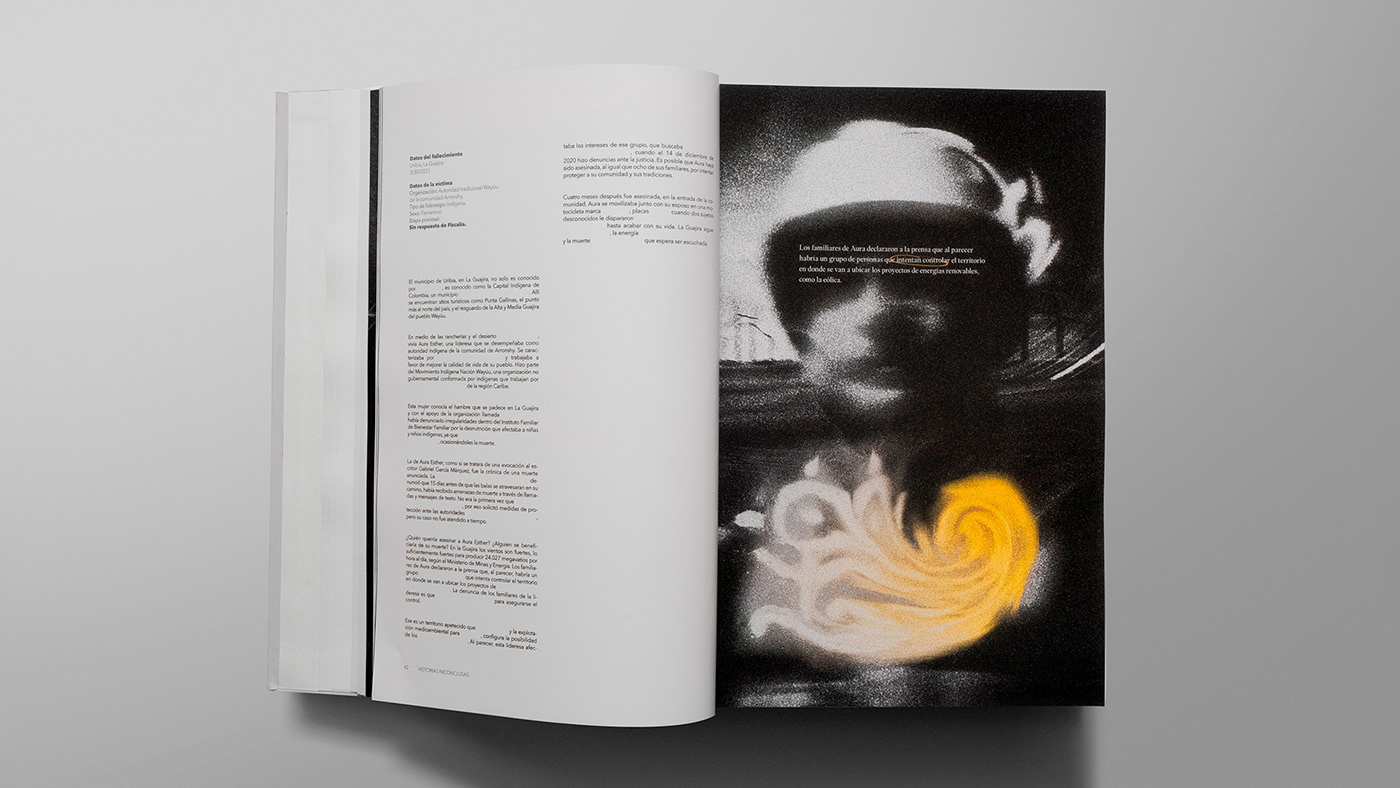 Líderes sociales publicidad Diseño editorial editorial book Unfinished Stories