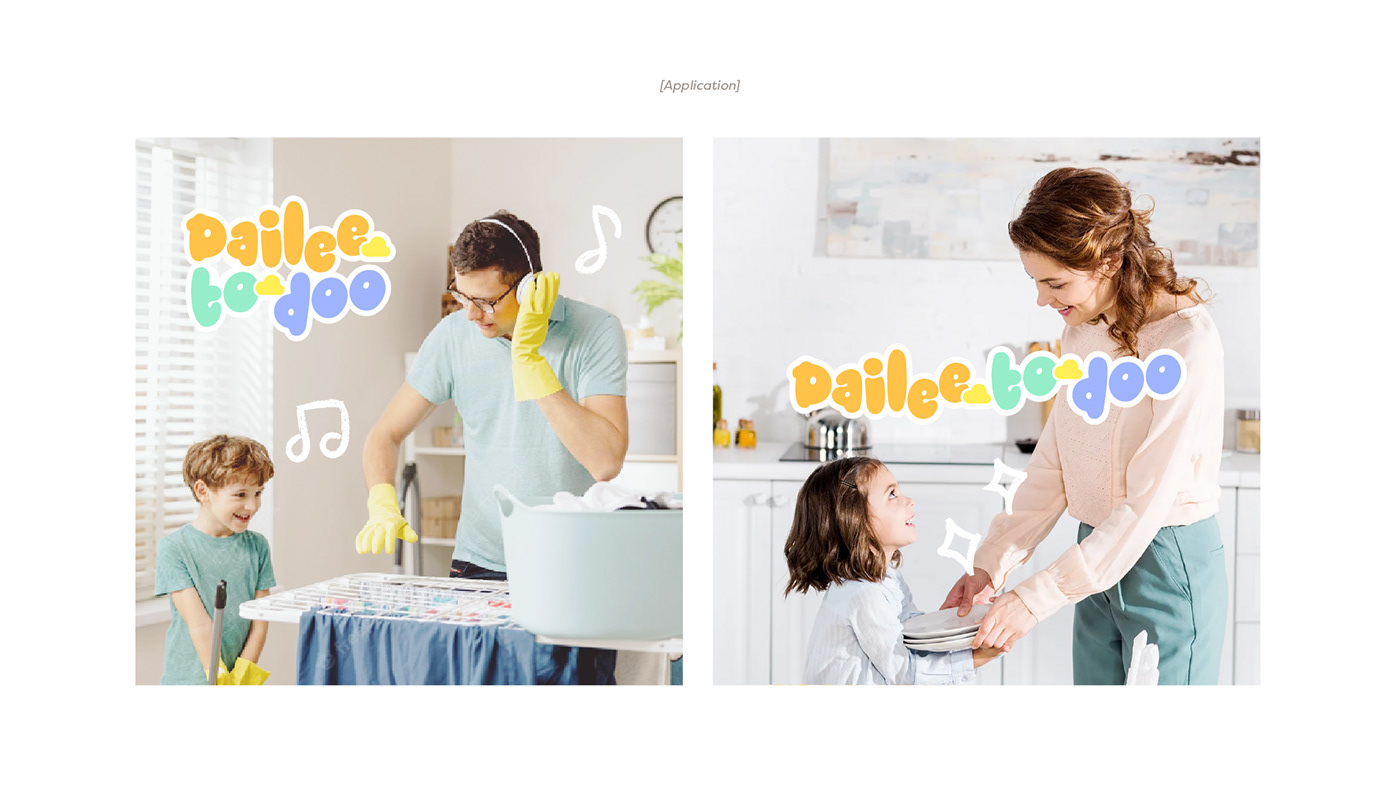 boardgame branding  cardgame Character design  Chores cute family housework kids Packaging