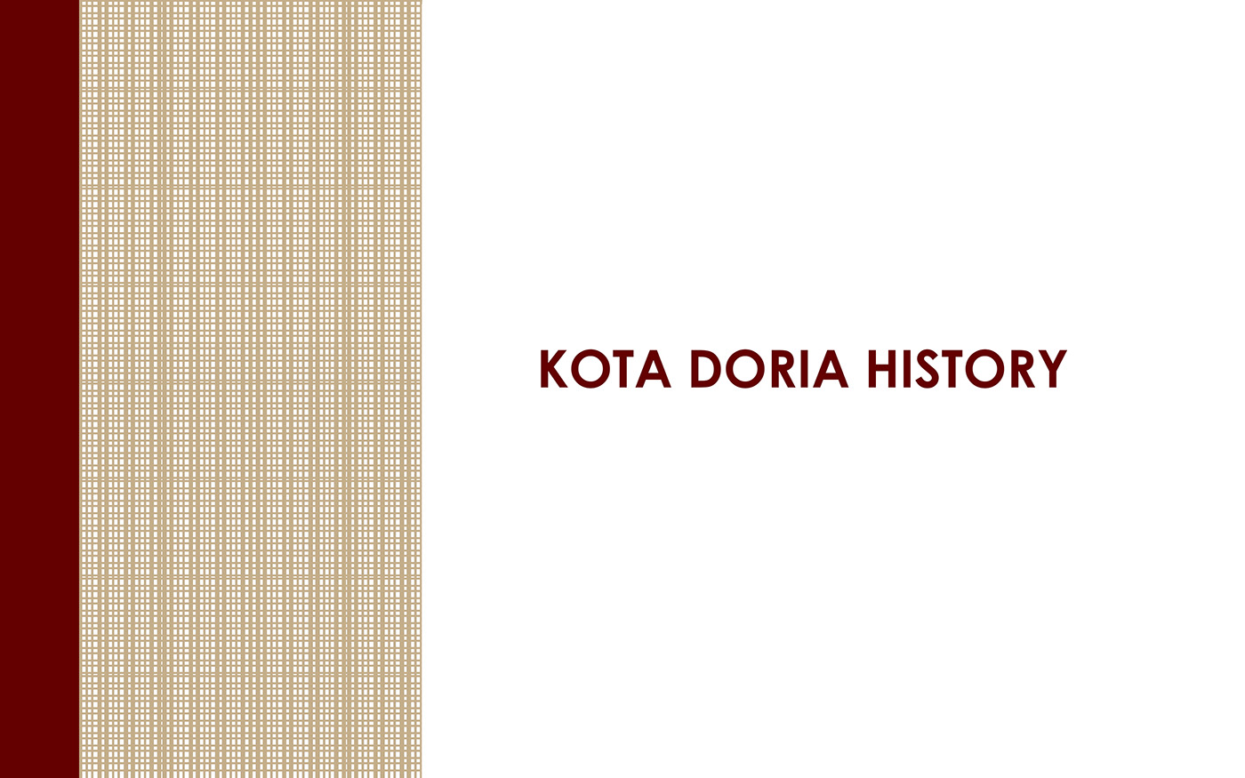 artisans document fabric handicraft kota doria NIFT Sari