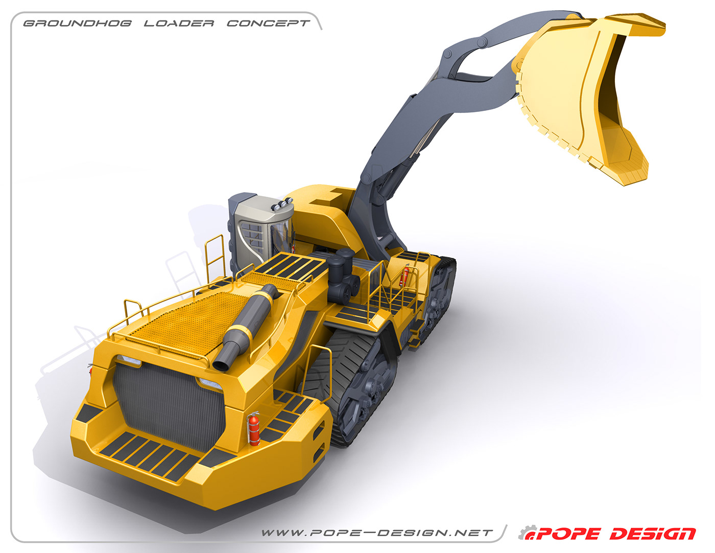 Mining Equipment concept equipment Loader underground loader Heavy Equipment