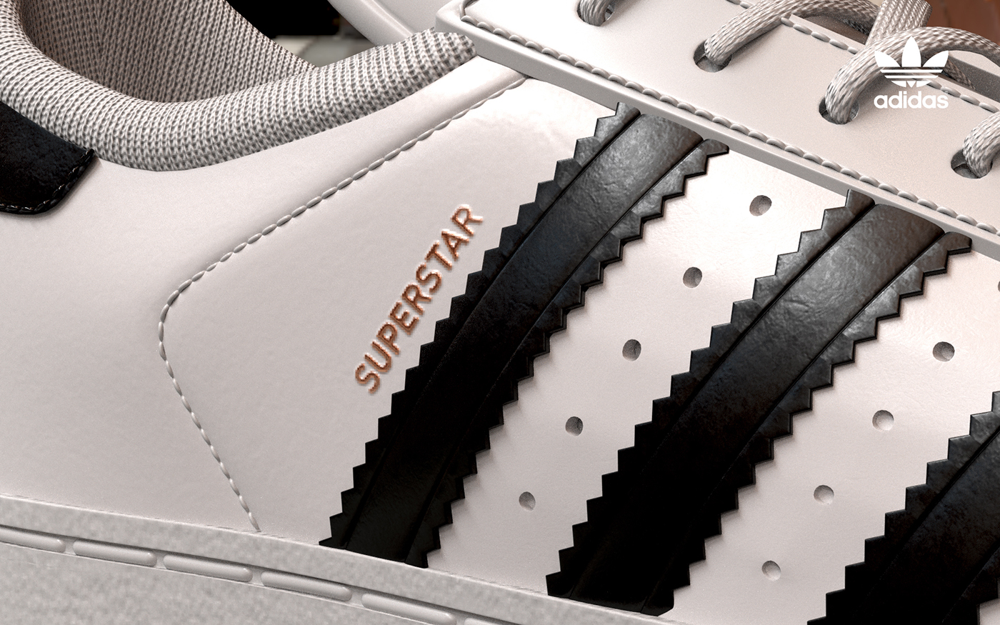 gravel Political Anzai Adidas Superstar CGI on Behance
