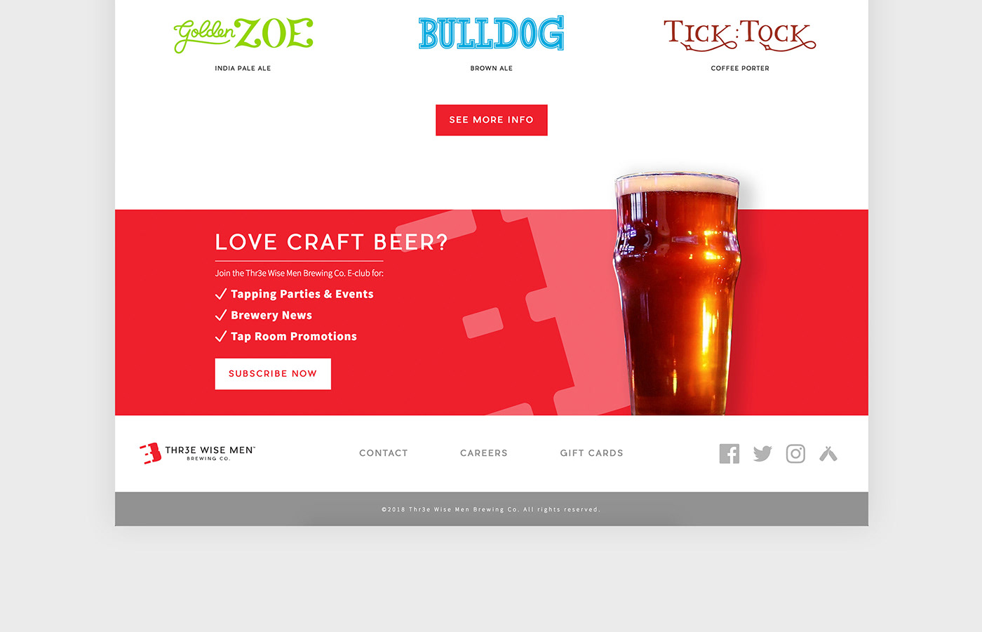 brewery beer restaurant Website ui design Webflow cms craft beer Pizza indiana