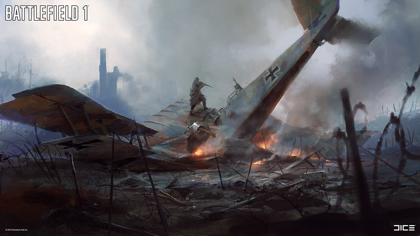 Robert Sammelin Battlefield 1 concept art dice