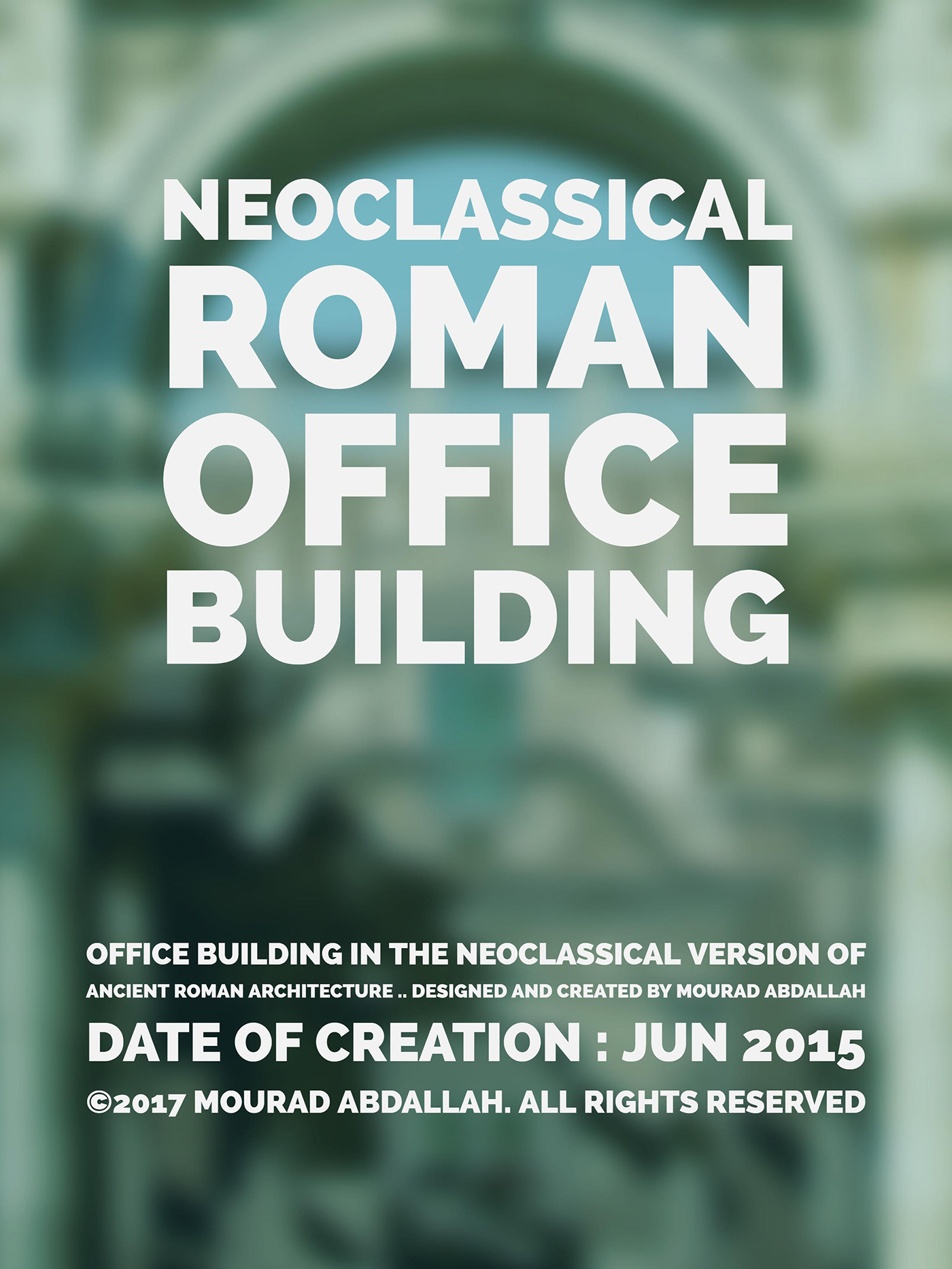 Office Building Office neoclassical roman architecture
