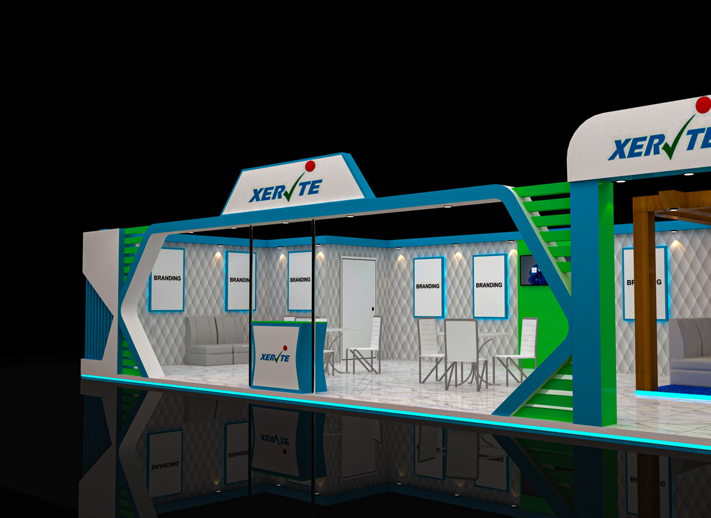 3D stall expo Exhibition  Stand Exhibition Design  Event Advertising  Mr rashid exhihibiton
