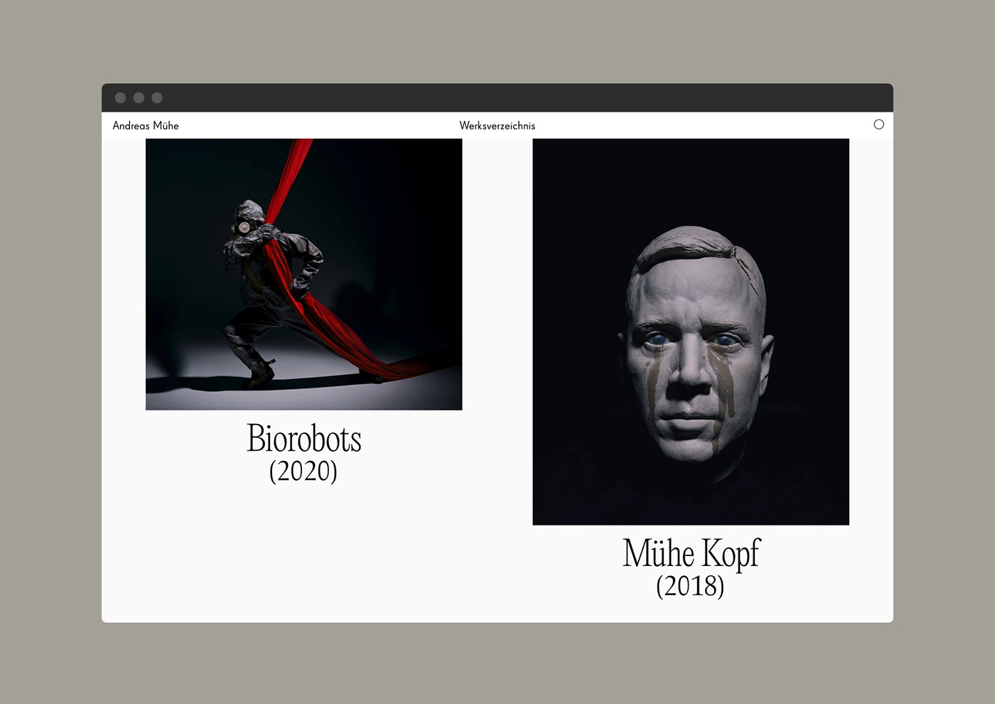 art artist berlin coding Photography  typo typography   UI/UX Web Design  Website