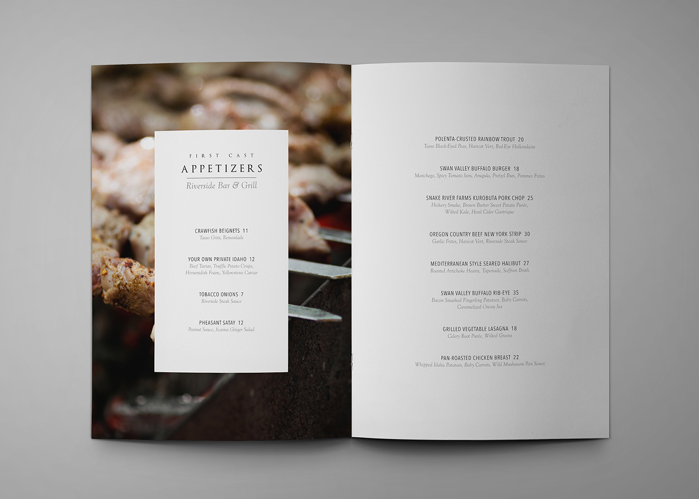 menu Food  Booklet clean