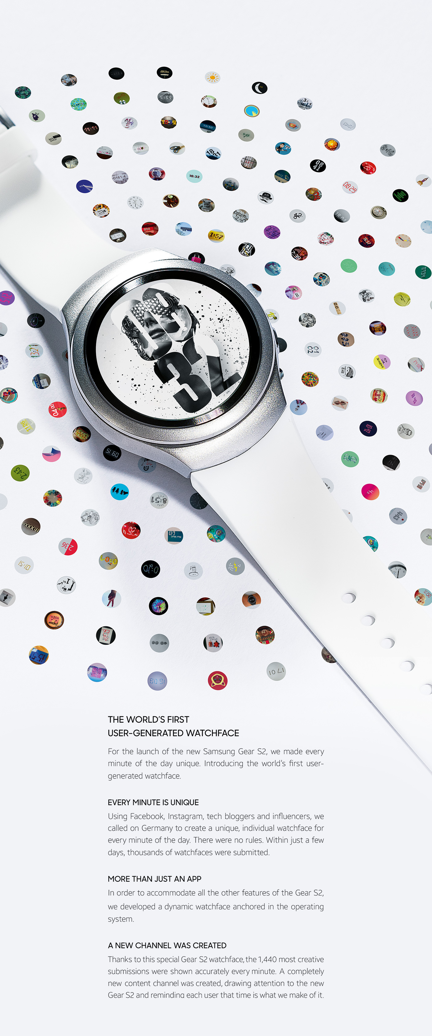 smartwatch design user time Samsung Unique Cannes cannes lions 2016 Red Dot