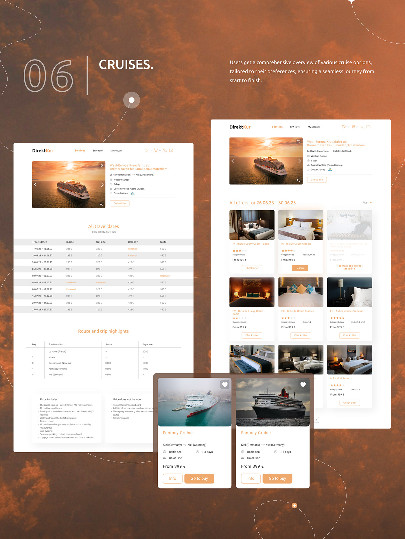 Travel Booking ux UI interface design flight trip agency Website