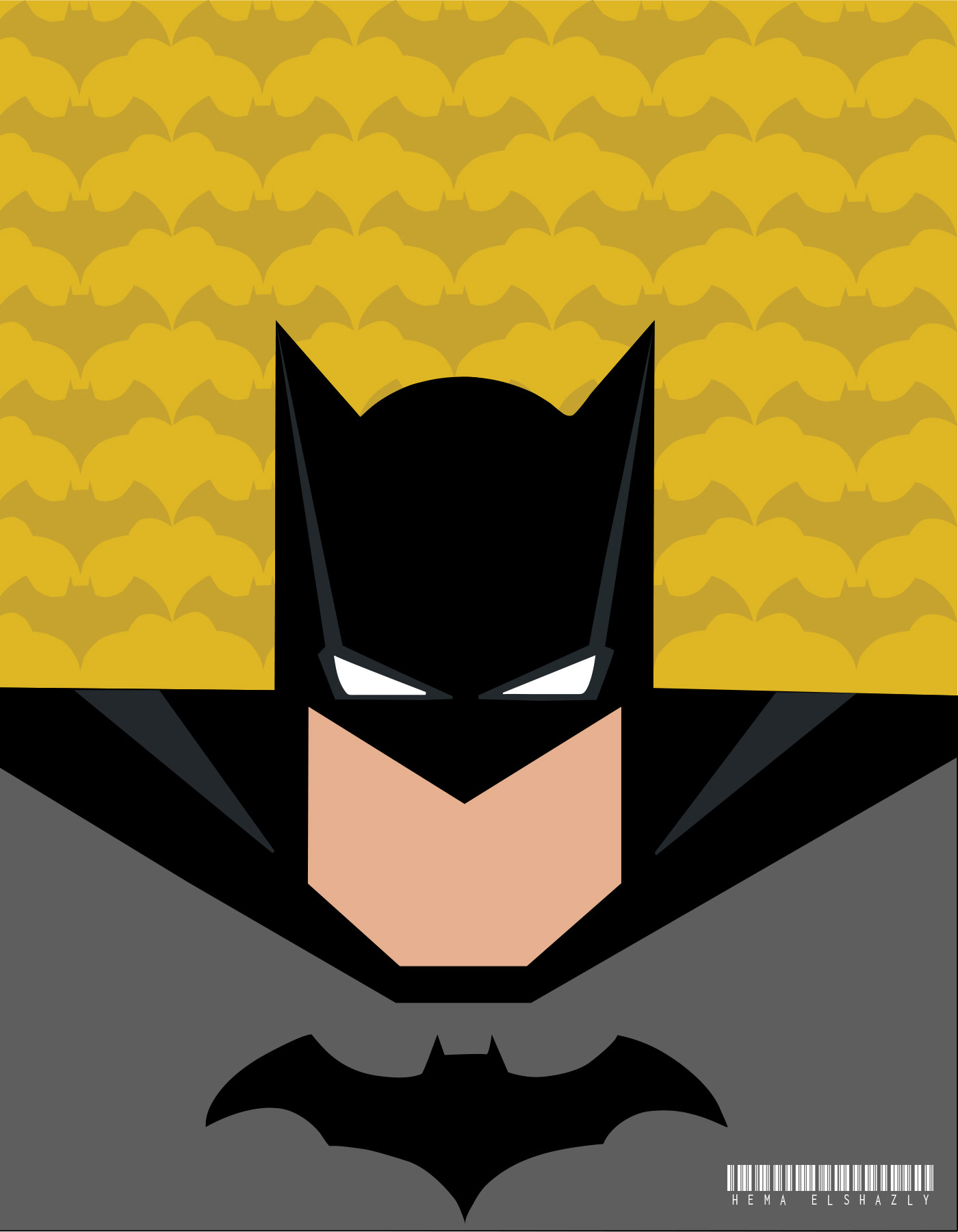 art batman cover design flatart funart harley quinn joker marvel superman