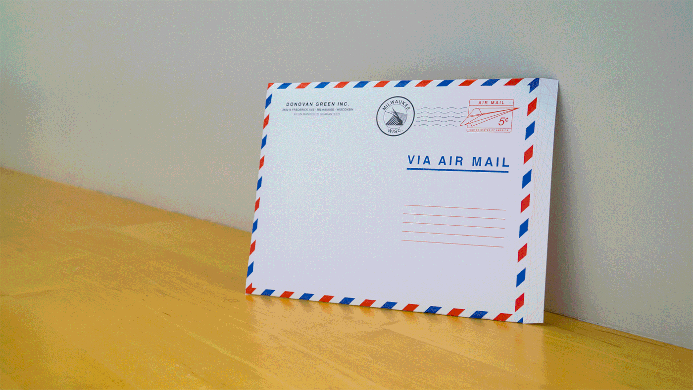 manifesto design paper airplane Air mail 3d printed folding Build It