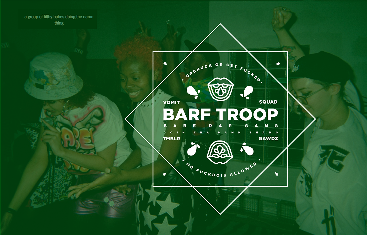barf troop hip-hop hip hop tumblr rap
