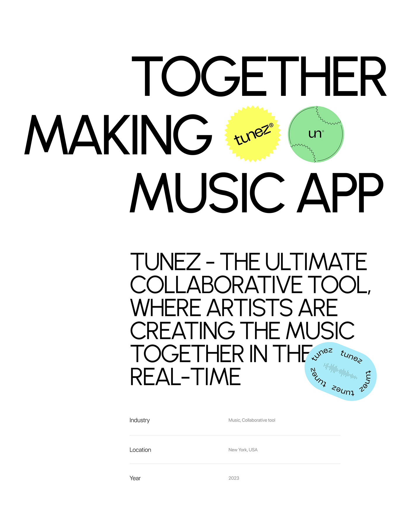 design ux UI branding  corporate development software SAAS music app app