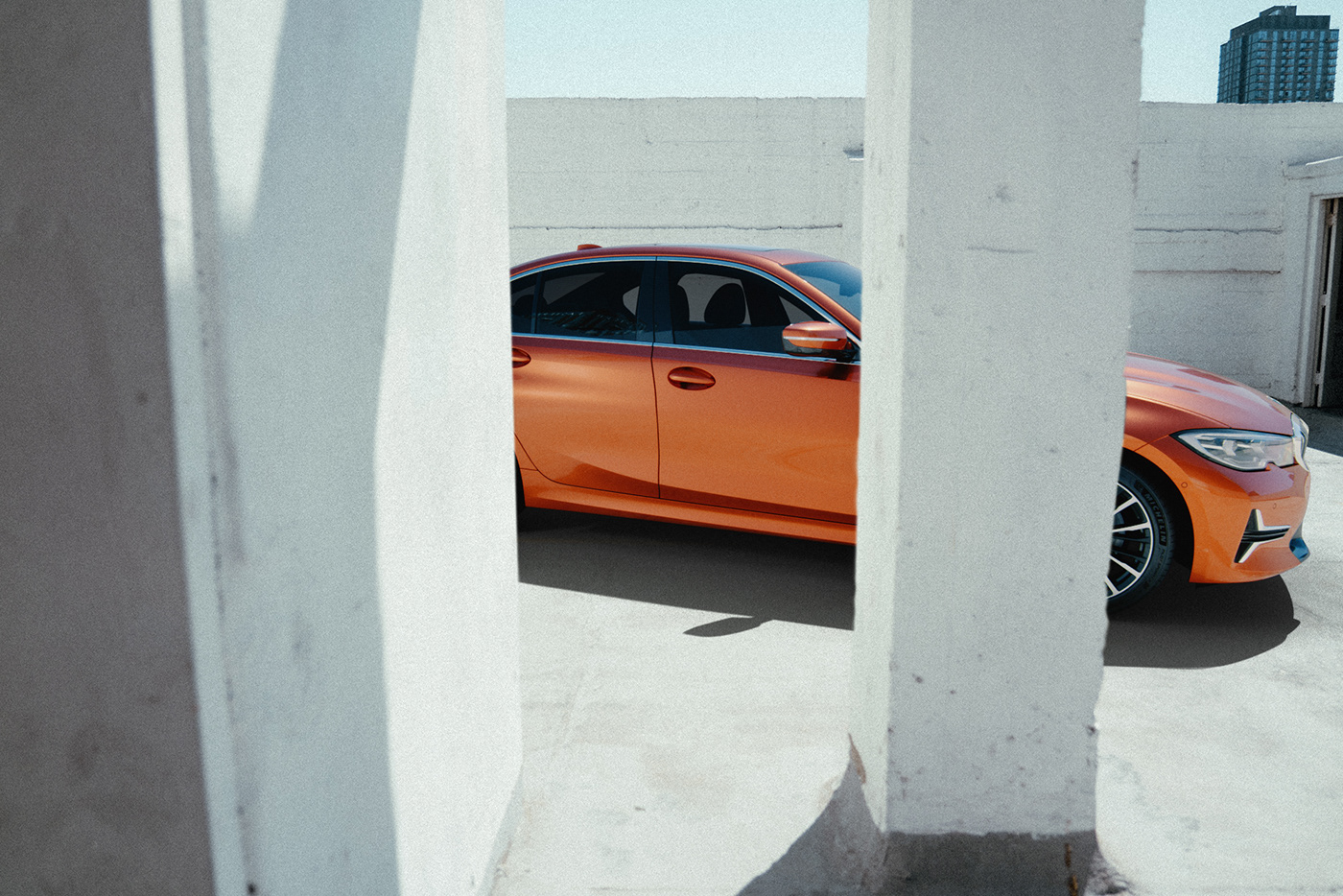 animation  AutomotiveCGI BMW car paint CGI FStorm Los Angeles rendering backplates HDRI