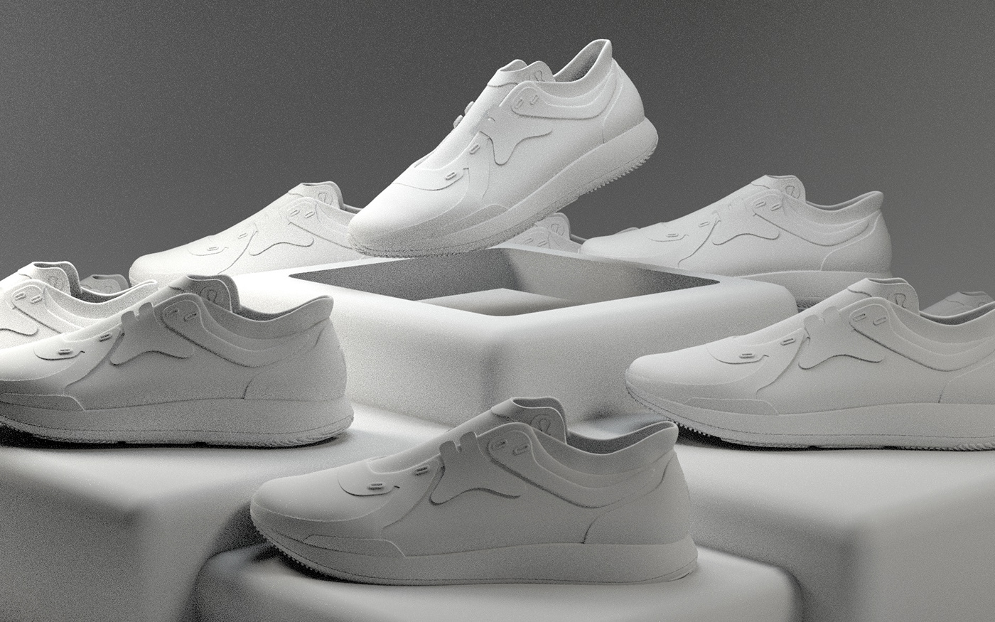 3D 3d design design footwear footwear design Lululemon Substance Painter