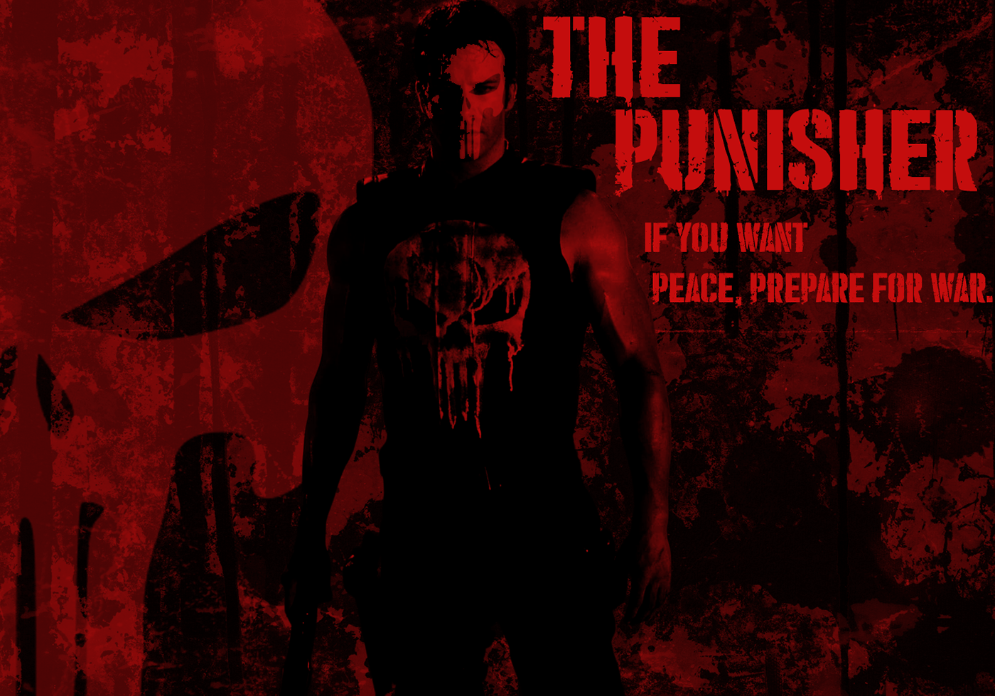 the punisher جرافيكس   marvel skull poster Frank Castle movie poster Film   the punisher poster