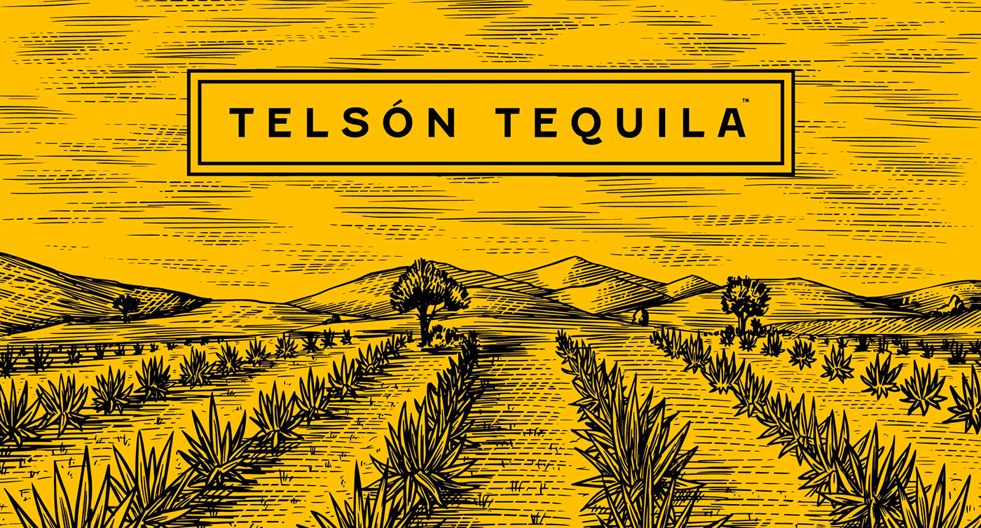 alcohol bottle design brand identity branding  liquor Packaging packaging design Tequila visual identity yellow