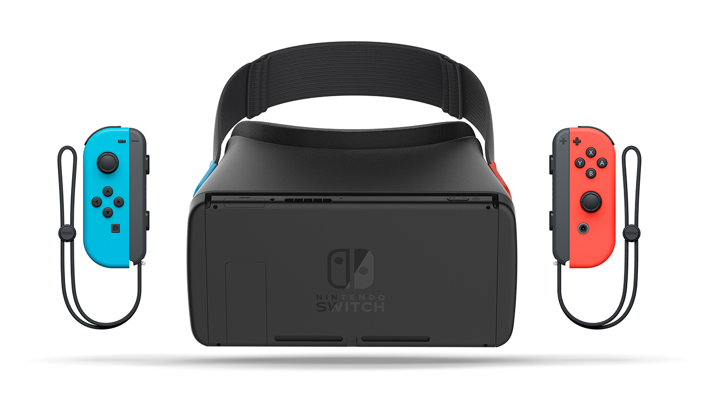 Nintendo switch vr Virtual reality beynel game zelda mario hmd Experience