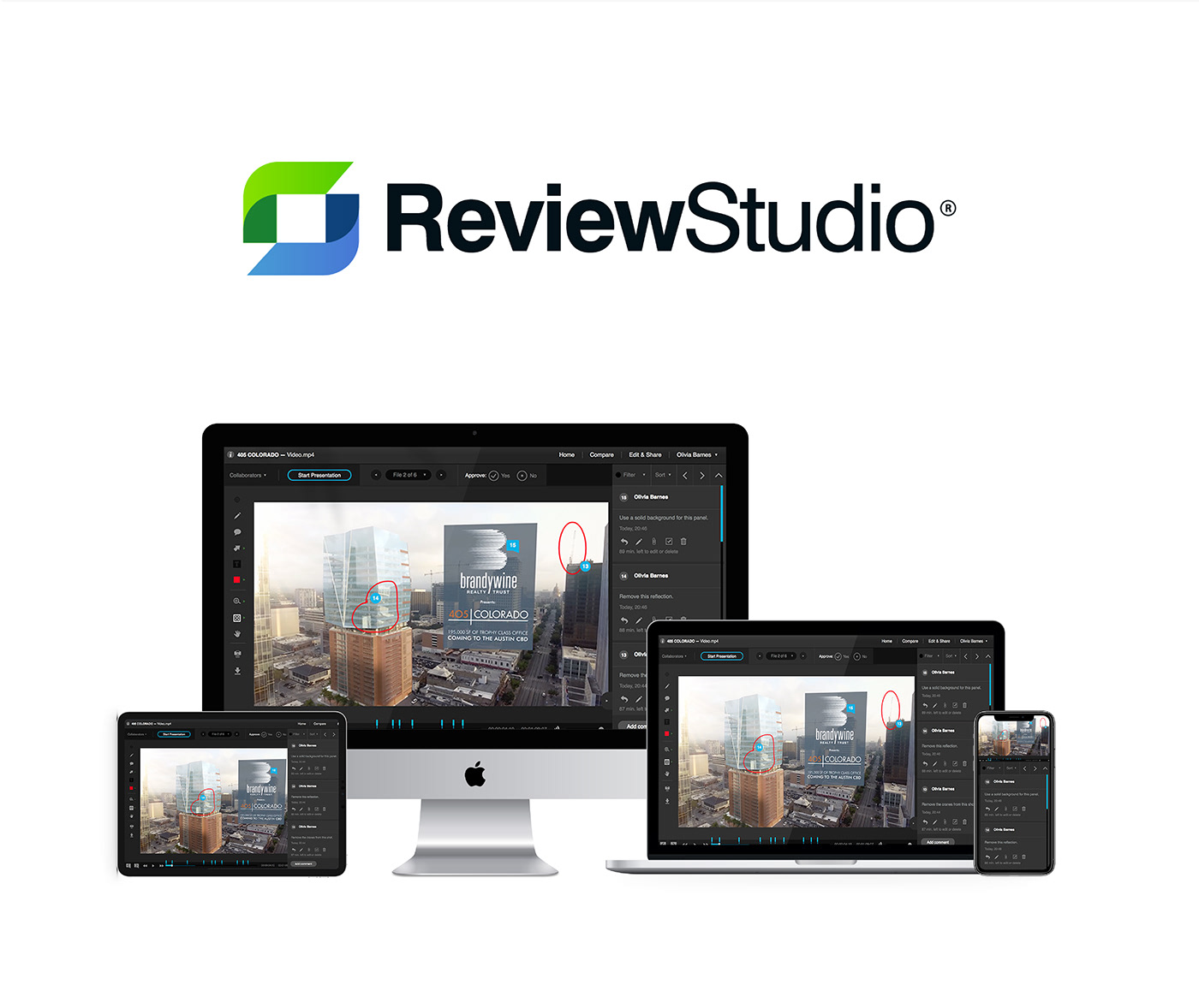 Review Studio - WordPress & Video on Behance